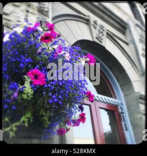 Edificio storico di Port Townsend, Washington Foto Stock