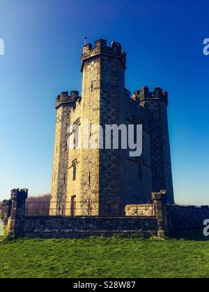 Torre Hiorne, Arundel, West Sussex, in Inghilterra. Aprile 2018 Foto Stock