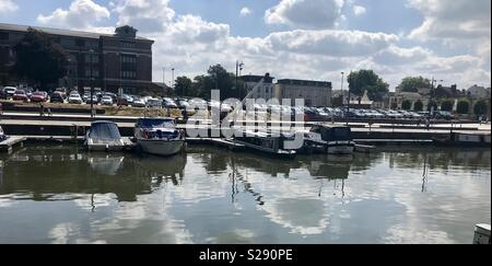 Gloucester Historic Dockyard Foto Stock