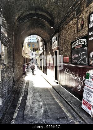 Kings capo cantiere a Southwark a Londra in Inghilterra Foto Stock