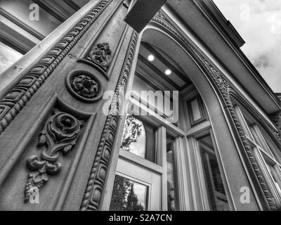 Edificio ornato esterno Foto Stock
