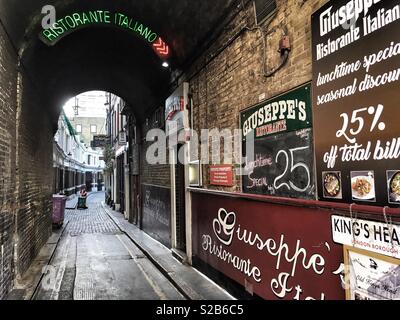 Kings capo cantiere a Southwark a Londra in Inghilterra Foto Stock