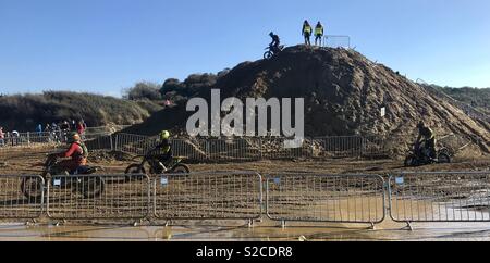 Weston Beach Race 2018 Foto Stock
