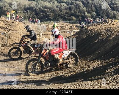 Weston Beach Race 2018 Foto Stock