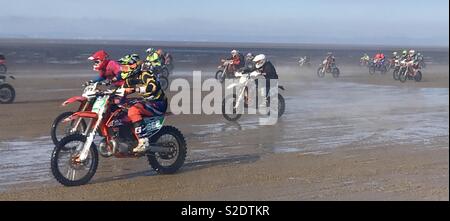 Weston Beach Race 2018 Foto Stock