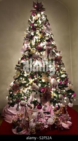 Natale al Palazzo di Blenheim, Woodstock, Oxfordshire, Regno Unito Foto Stock