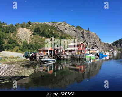 Township di Quidi vidi in Terranova in Canada Foto Stock