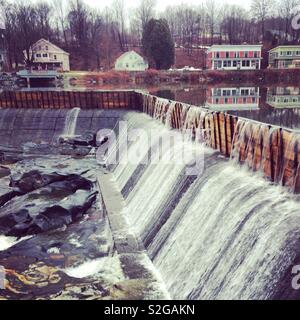 Pozzi glaciali, Shelburne Falls, Massachusetts, Stati Uniti Foto Stock