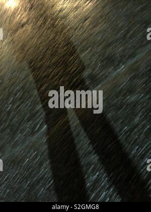 Rubrica a casa dal lavoro al buio, Scozia NHS Gennaio 2019 Foto Stock