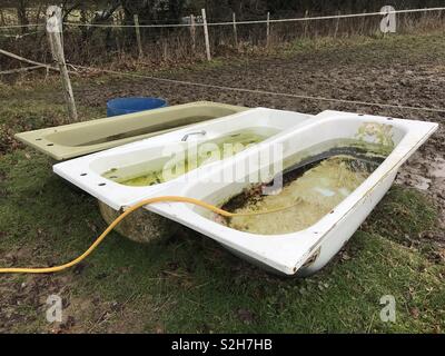 Bagni Vecchi piena di acqua Foto Stock