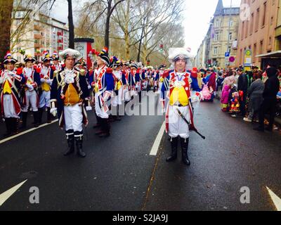 Mainz carnevale 2019. La Street Parade Foto Stock