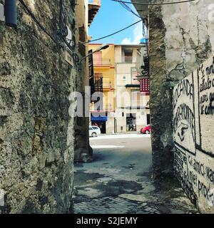 Favara, Sicilia, 2018 Foto Stock