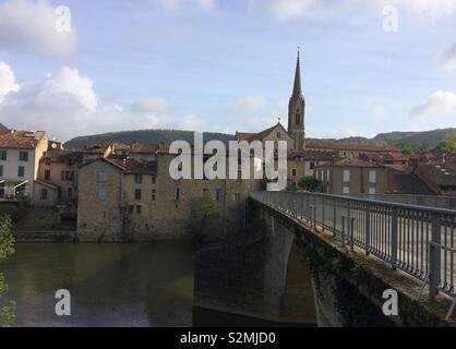 Saint-Antonin-Noble-Val, Francia Foto Stock