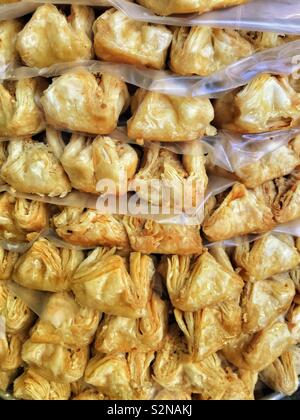 Baqlawa dessert libanese Foto Stock