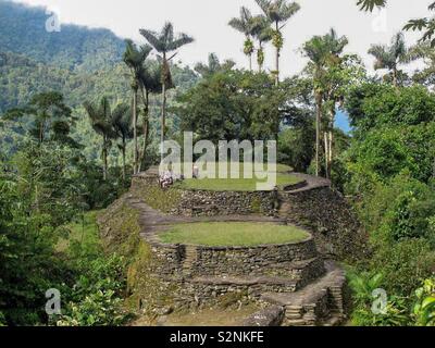 Città perduta, colombia Foto Stock