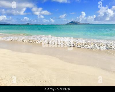 Kailua Beach, Oahu, Hawaii Foto Stock