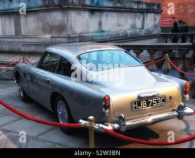 Aston Martin DB5 Royal Albert Hall Foto Stock