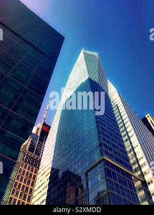 Bank of America presso la sede mondiale si trova a Foto Stock