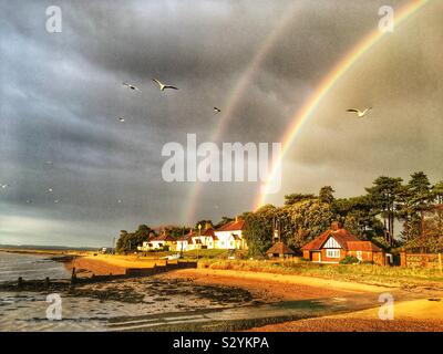 Traghetto Bawdsey Suffolk in Inghilterra Foto Stock