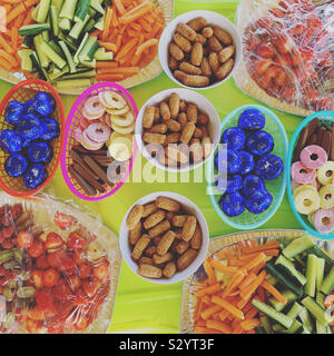 Festa per i bambini il cibo Foto Stock