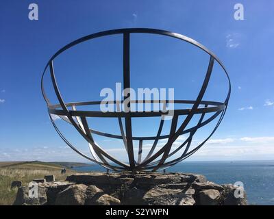 Radar di Purbeck Memorial, St Aldhelm la testa Foto Stock