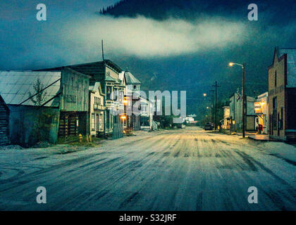 Dawson City Canada Foto Stock