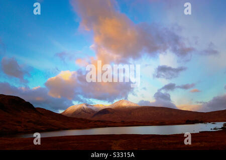 Black Mount in Argyll e Bute, Scozia. Foto Stock