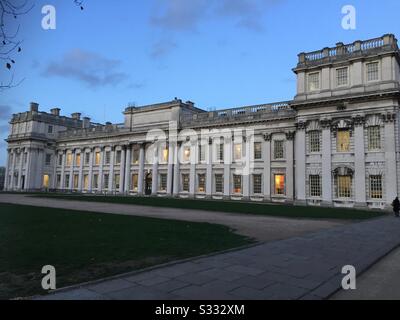 Old Royal Naval College Greenwich ora trinity College of Music Foto Stock