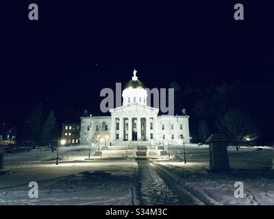 Vermont state House Foto Stock