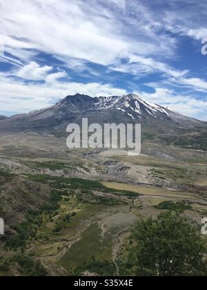 Mt St Helen Foto Stock