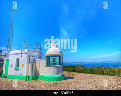 Light House a Berry Head, Brixham, Devon. Foto Stock