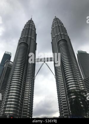 Petronas Twin Towers. Kuala Lumpar, Malesia Foto Stock