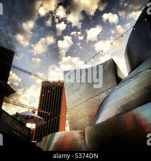 Disney Concert Hall durante LA Food and Wine Fest Los Angeles CA 2013 Foto Stock