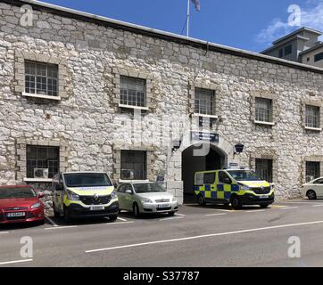 New Mole House, sede della polizia reale di Gibilterra Foto Stock