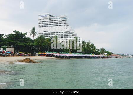 Estate alla spiaggia di Hua Hin, Thailandia. Foto Stock