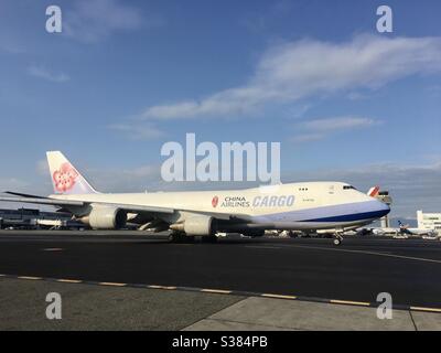 China Airlines Boeing 747-400 Freighter Foto Stock