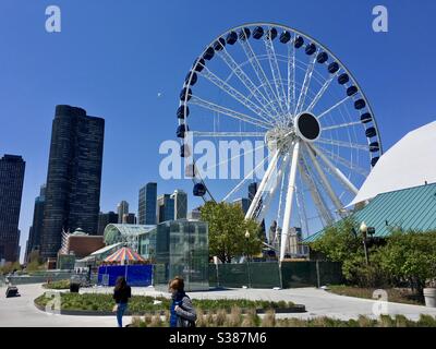 Navy Pier, Chicago. Illinois, Stati Uniti Foto Stock