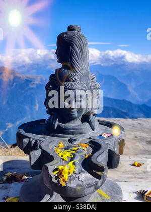 Bella macro fare clic su statua shiva Foto Stock