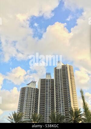 Miami Beach Condo Foto Stock