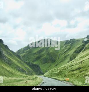 Winnets passa castleton Foto Stock