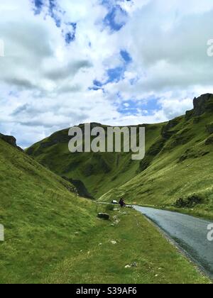 Passo Winnets, Castleton Foto Stock