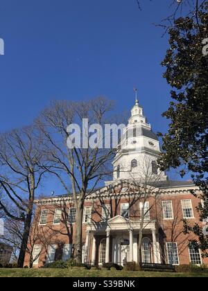 Maryland State House in Annapolis, Maryland Foto Stock