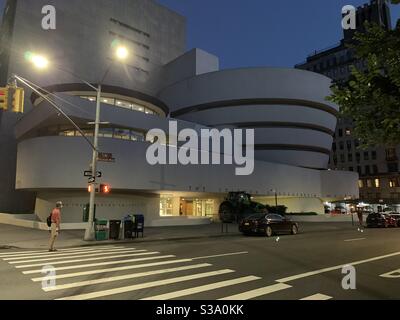 Solomon R Guggenheim Museum di New York City Foto Stock