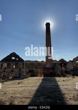 28/09/20 il San Joaquin Sugar Mill, situato tra Nerja e Maro, Malaga, Spagna Foto Stock