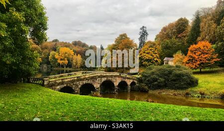 Stourhead fiducia nazionale Foto Stock