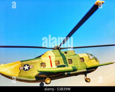 Elicottero gigante verde jolly Foto Stock