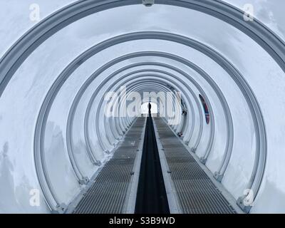 Visione a tunnel Foto Stock