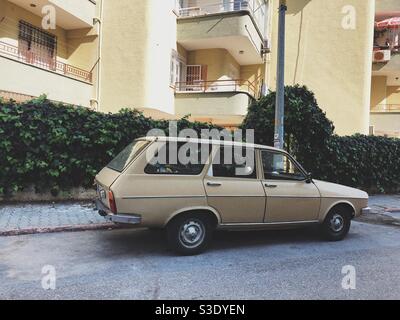 Auto Renault d'epoca Foto Stock