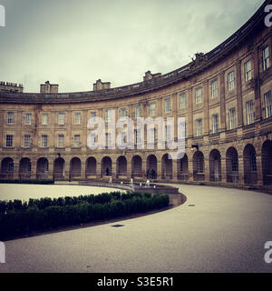 Crescent Hotel Buxton Foto Stock