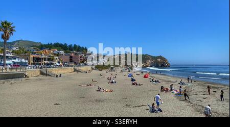 Spiaggia di Avila Beach California Foto Stock